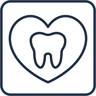 Dental care program icon